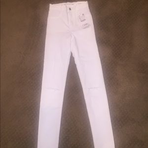 Zara high waist ankle jeans